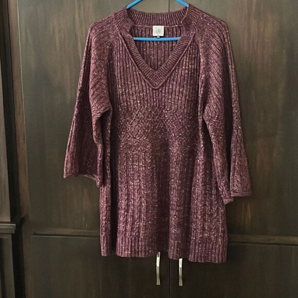 Cabi Chime Pullover Bell Sleeve Sweater Large #4066 - Picture 2 of 6